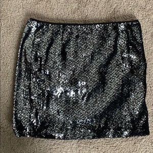 Sequin body con Mini skirt